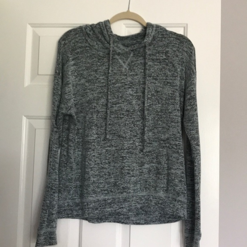 PERFECT LOUNGEWEAR Grey Hooded Sweatshirt